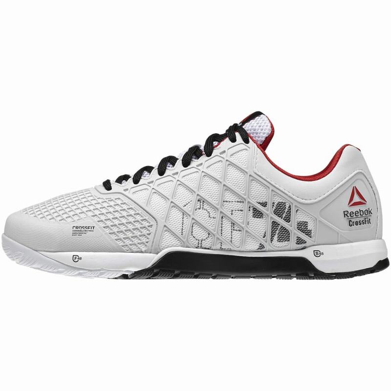 Tenisi Reebok Crossfit Nano 4.0 Barbati Albi/Negrii/Rosii Romania WC3593QO